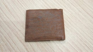 Cartera de piel