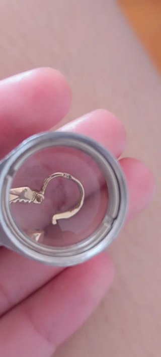 Pendientes Aro Vintage Oro 18k
