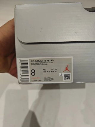 Jordan 13 Beige/Rojo