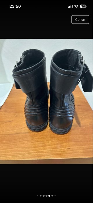 Botines Casadei Piel Negros