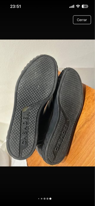 Botines Casadei Piel Negros