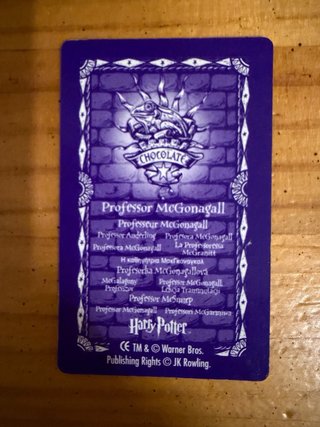 Carta Harry Potter