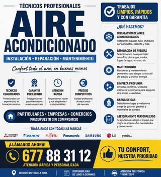 Técnico Aire Acondicionado Profesional