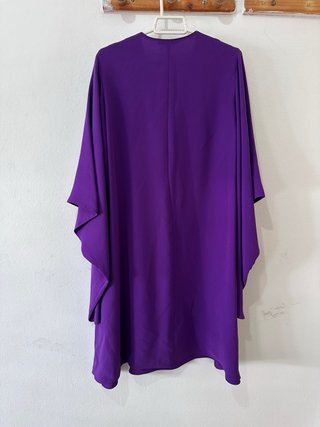 Vestido Morado Carolina Herrera Talla Única