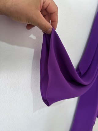 Vestido Morado Carolina Herrera Talla Única
