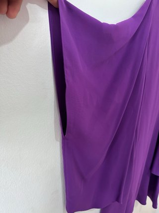 Vestido Morado Carolina Herrera Talla Única