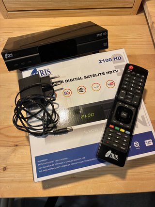Decodificador Satélite IRIS 2100 HD HDTV