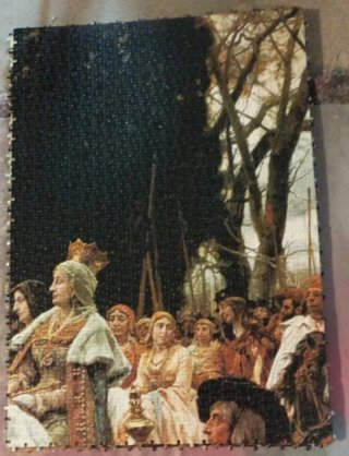 Puzzle 8000 piezas montado
