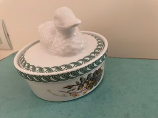Coppetta Tognana con coperchio papera
