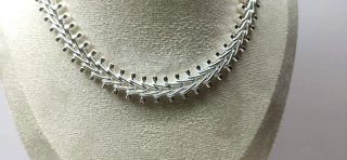 Conjunto Collar y Pulsera Plata