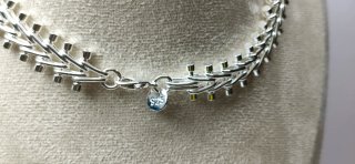 Conjunto Collar y Pulsera Plata