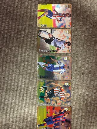 Cromos La Liga 2016 Metalcard