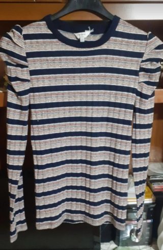 Maglione donna a righe