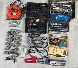Lote herramientas y máquinas bricolaje