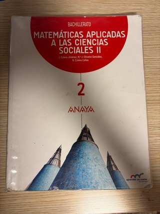 Matemáticas aplicadas a las ciencias sociales I...