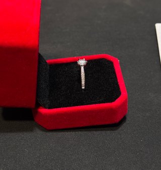 Anillo Plata con Diamante