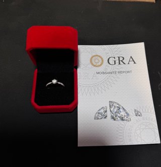 Anillo Plata con Diamante