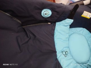 Silla de paseo para bebé azul