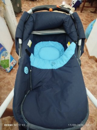 Silla de paseo para bebé azul