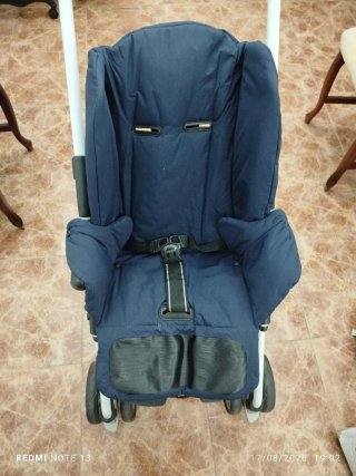 Silla de paseo para bebé azul