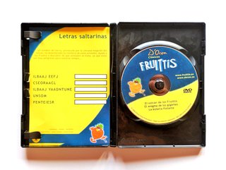 Los Fruittis dvd