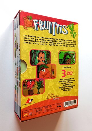 Los Fruittis dvd