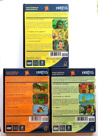 Los Fruittis dvd