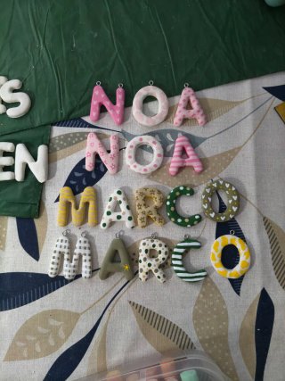 Letras Decorativas Colgantes