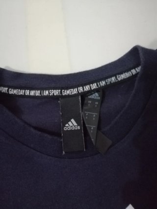 Camiseta Adidas Logo Blanco