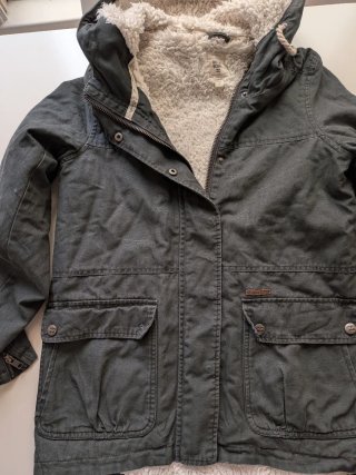 Chaqueta Billabong mujer forro borreguito