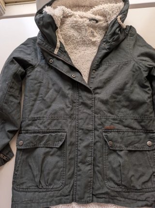 Chaqueta Billabong mujer forro borreguito