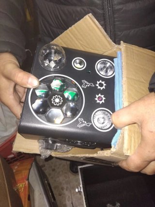 Juego de luces LED DJ efecto discoteca