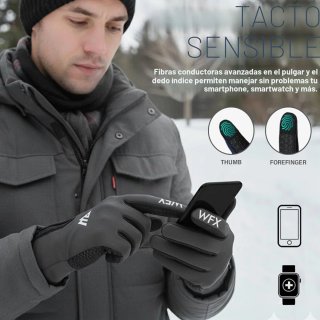 Guantes Invierno WFX Westwood Fox Táctiles XL