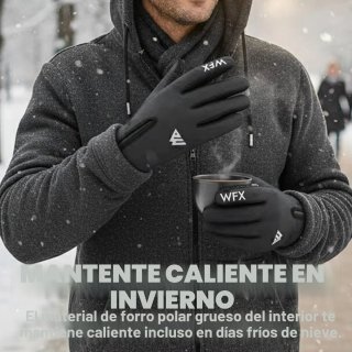 Guantes Invierno WFX Westwood Fox Táctiles XL