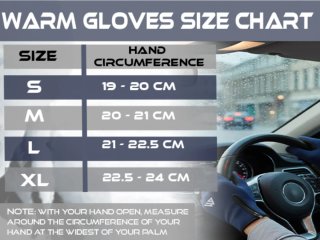 Guantes Invierno WFX Westwood Fox Táctiles XL