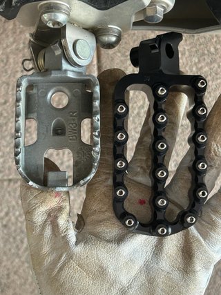 Estriberas Tenere 700 Negras