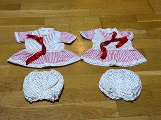 Pack 2 vestidos y bombachos bebé