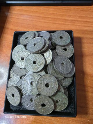 53 Monedas 50 Céntimos Franco 1949 Estrella 62