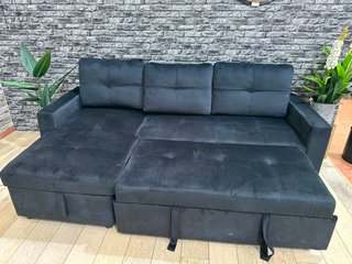 Sofá Cama Chaise Longue con Arcón 215x135