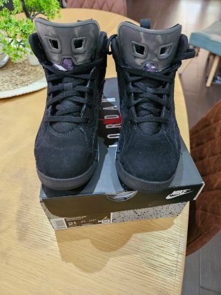 Zapatillas Jordan Negras y Azules 34 jordan mvp ps