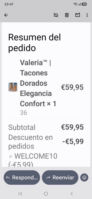 Sandalias doradas tacón fino