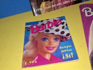 Lote 3 Cataloghi Barbie in spagnolo anni '90