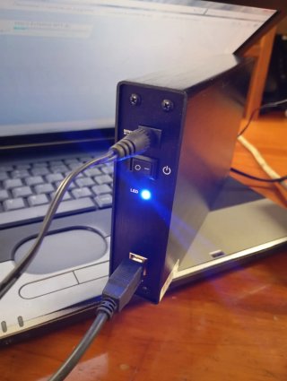 Disco externo 465GB 3GO con funda