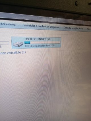 Disco externo 465GB 3GO con funda
