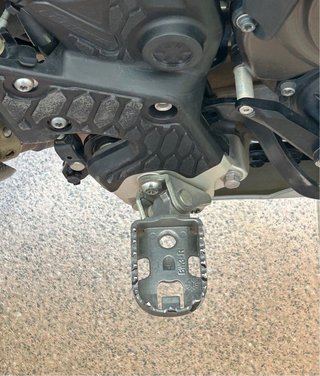 Estriberas Tenere 700 Aluminio Anchas
