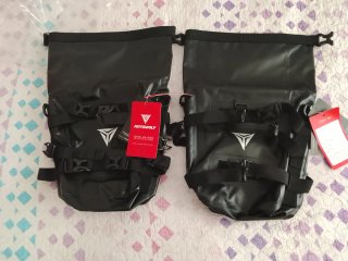 MOTOWOLF Bolsas Impermeables para Moto (Negras)