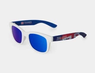Gafas Skull Rider Blancas y Azules
