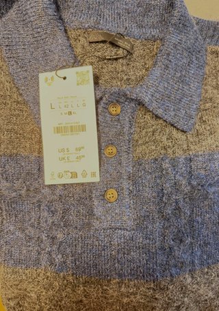 POLO PUNTO JACQUARD RAYAS, JARSEI