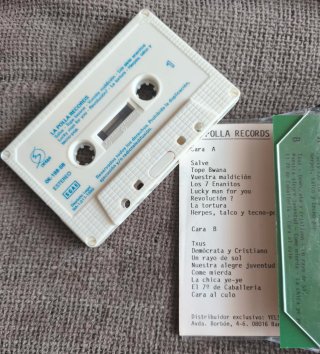 Casete La Polla Records - Volumen I (Edición Origi