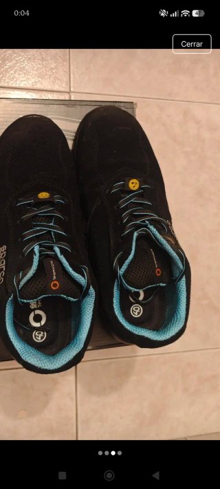 Zapatos de seguridad Sparco negros